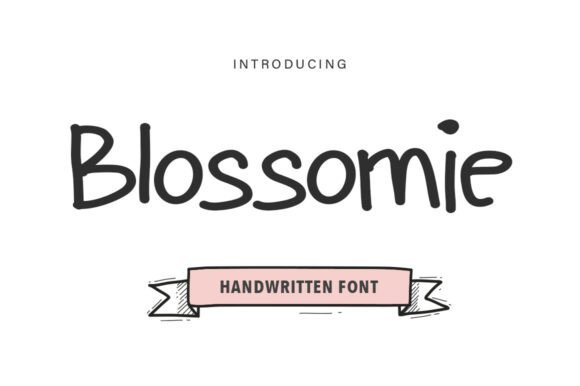 Bloomsie Typeface for Organic Brand Design