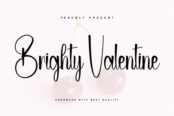 Brighty Valentine Font for Modern Branding