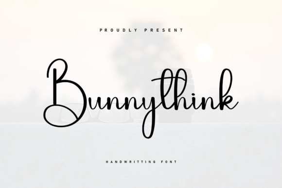 Bunnythink: The Sweet Script Font for Digital Creators