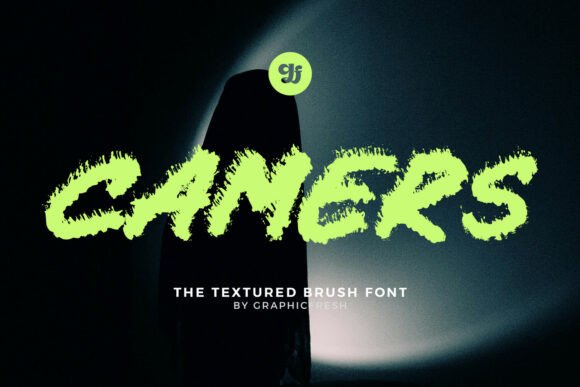 Camers: A Textured Brush Font for Digital Design