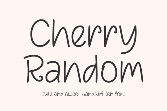 Cherry Random Font Review for Branding