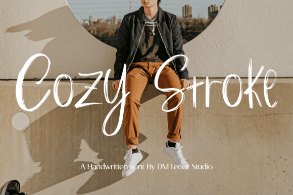 Cozy Stroke: A Warm Handwritten Typeface for Makers