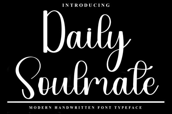 Daily Soulmate: A Festive Script Font for Branding