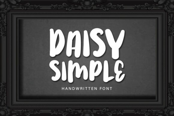 Daisy Simple Font for Bold Campaign Design
