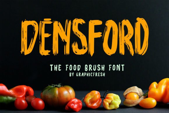 Densford: The Perfect Brush Font for Crafters
