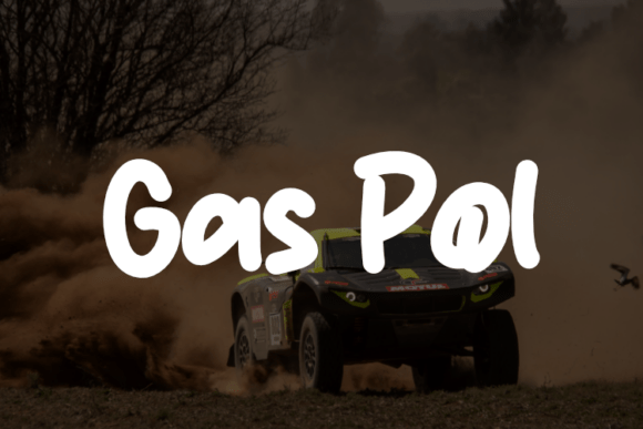Gas Pol Typeface for Editorial Design