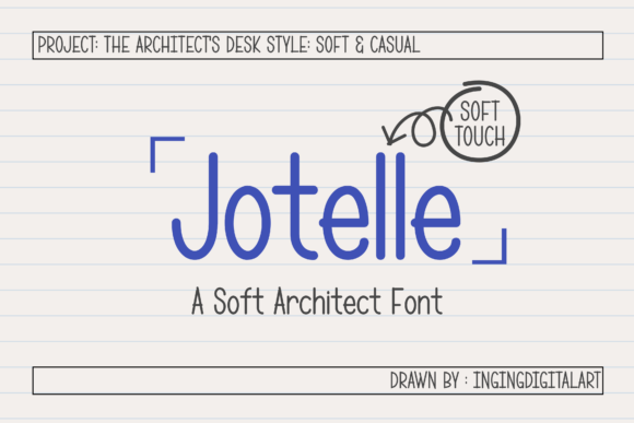 Jotelle: The Soft Architect Font for Modern Brands