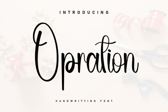 Opration Font: Elevate Campaign Visuals