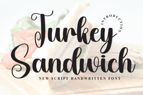 Turkey Sandwich Font for Modern Web Design