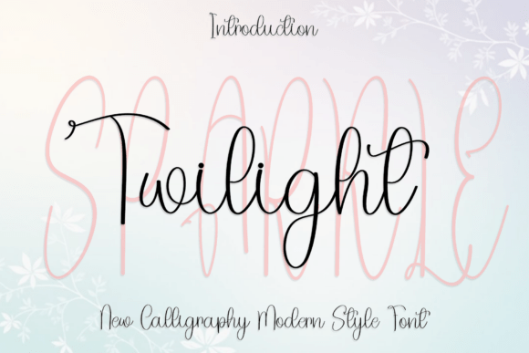 Twilight Sparkle Font for Festive Marketing