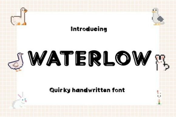 Waferlow: A Bold Script Handwritten Font for Branding