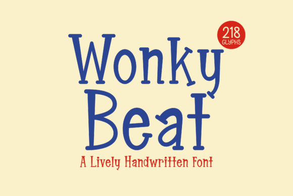 Wonky Beat: A Playful Typeface for Branding
